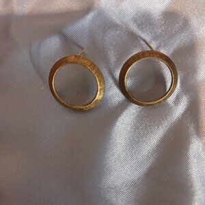 Dyadema Italy Gold over Sterling Silver Earrings